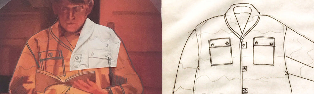 Coaroon | The Cocoon Coat Design stage